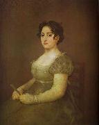 Francisco Jose de Goya Woman with a Fan Spain oil painting reproduction